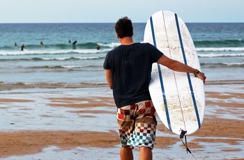 Surferne elsker Biarritz og de gode bølger, Frankrig