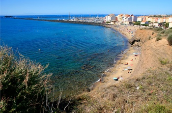 Stranden ved Cap-d'Agde, Frankrig