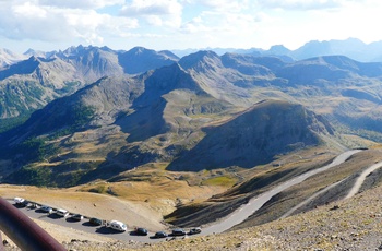 Col de la Bonette - Udsigt fra Cime de la Bonette