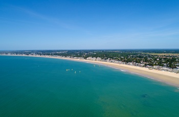 Badebyen La Baule i Bretagne, Frankrig