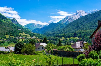 Laruns i de franske Pyrenæer - dalen