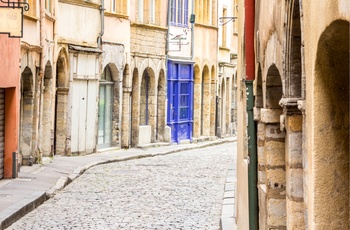 Fin gade i Lyons gamle bydel, Frankrig