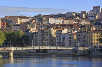 Pont de la Feuillee i La Croix Rousse i Lyon, Frankrig