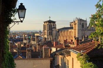 Den gamle bydel i Lyon, Frankrig