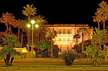 Villa Masséna i aftenlys, Nice