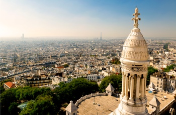 Udsigt over Paris fra Sacre Ceour, Frankrig