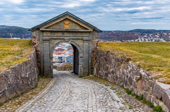 Fredriksten Fæstning i Norge - porten