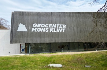Geocenter Møns Klint - indgangen til centeret