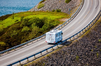 Helintegreret autocamper i Europa - kørende autocamper