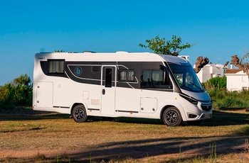 Helintegreret autocamper i Europa - klassisk model