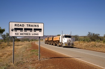 Mød lange lastbiler på din vej i Australien