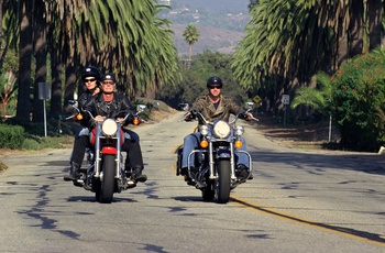 På motorcykel i USA