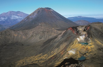 Tongariro nationalpark i New Zealand