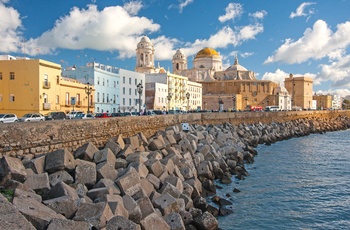 Havnebyen Cadiz i Andalusien