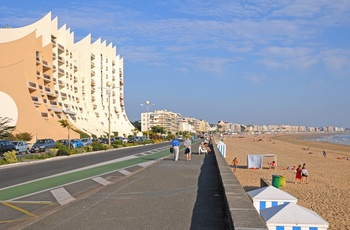 Strandpromenaden i La Baule, Frankrig