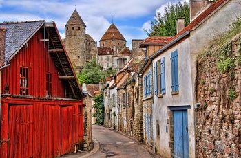 Semur en Auxois i Bourgogne, Frankrig