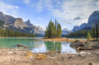 16_HI_Jasper_NP_Maligna_Lake_1.jpg Maligne Lake i Jasper Nationalpark