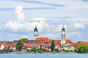 Lindau ved Bodensøen i Sydtyskland