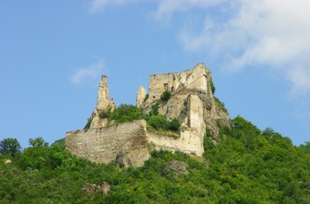 Donau Passau,Ruine Dürnstein - Sydtyskland