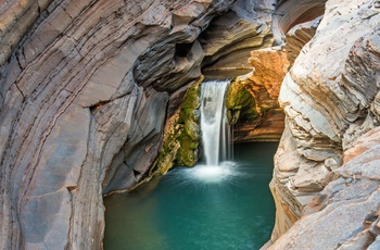 Vandflad i Karijini National Park - Western Australia