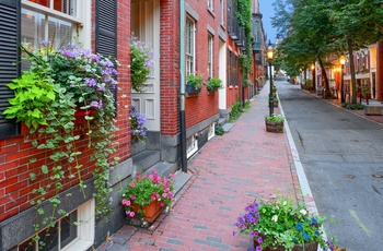 Stemning i Beacon Hill - Boston