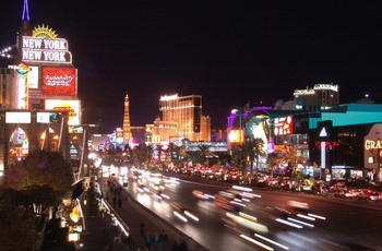 The Strip om natten - Las Vegas
