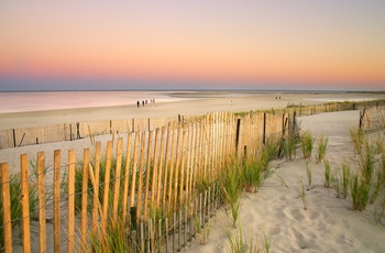 Solnedgang ved Cape Cod - Massachusetts