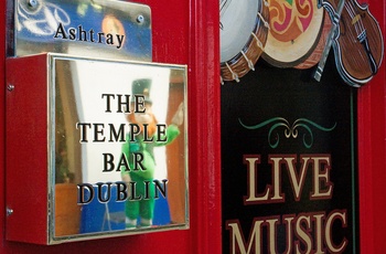 Detalje fra Temple Bar i Dublin