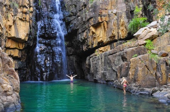 Nyd en dukkert i Katherine i Australien