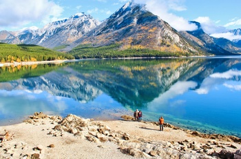 Lake Minnewanka - enestående sø i Banff nationalpark