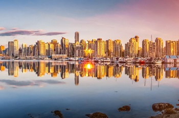 Vancouver om aftenen