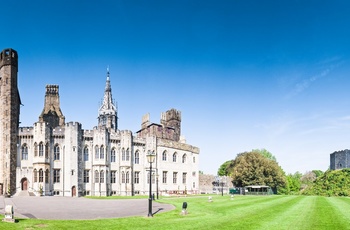 Cardiff Castle i Wales