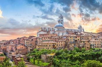 Byen Siena i Toscana