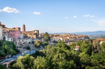 Montepulciano i Toscana