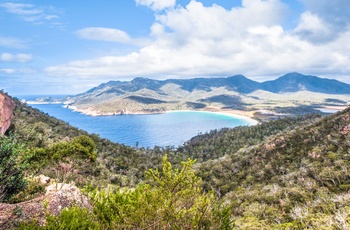 Wineglass Bay i Freycinet National Park - Tasmanien