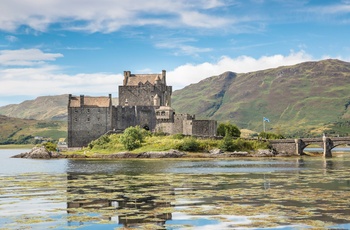 Eilean Donan Castle nær Kyle of Lochals - Skotland