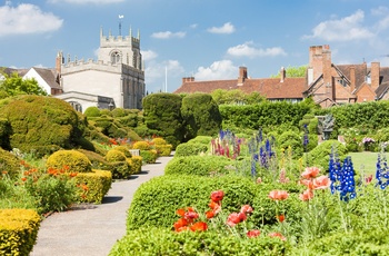 New Place Garden - smuk have i England med rødder til Shakespeare