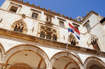 Sponza paladset i Dubrovnik