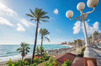 Benalmadena stranden i Costa del Sol