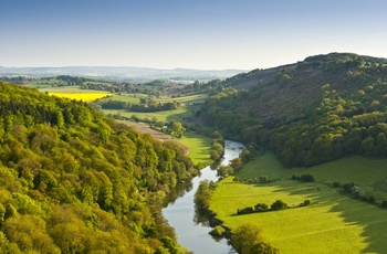 Wye Valley i Wales, England