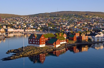 Thorshavn - hovedstaden på Færøerne