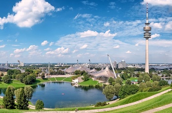 Panoramaudsigt ud over München
