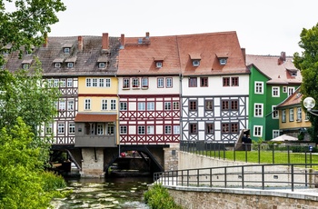 Byen Erfurt i Thüringen