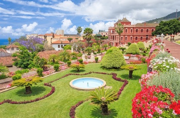 Botanisk have i byen La Orotava på Tenerife