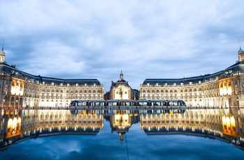 Palace de la Bourse i byen Bordeaux, Frankrig