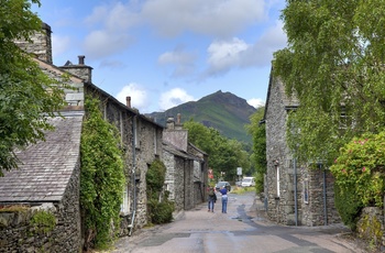 Landsbyen Grasmere i Lake District