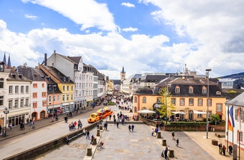 Udsigt til centrum af Trier, Tysklands ældste by