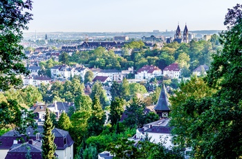 Udsigt til byen Wiesbaden