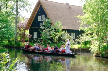 I kano på floden Spree, Spreewald