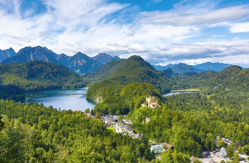 Hohenschwangau slot i Sydtyskland